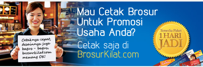 Cetak Brosur Kilat