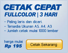Cetak Brosur Kilat