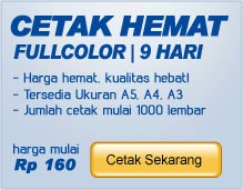 Cetak Brosur Kilat