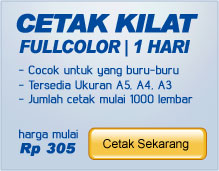 Cetak Brosur Kilat
