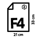 Ukuran F4