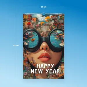 kalender dinding spiral